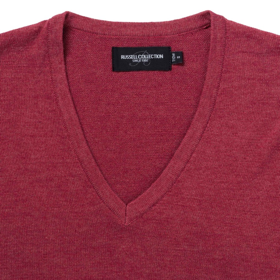 Women's Striped Pullover V-neck