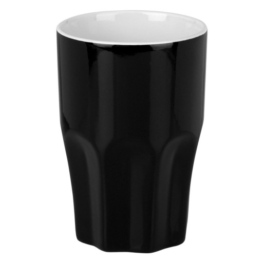 MILKY, stoneware mug, 350 ml, black