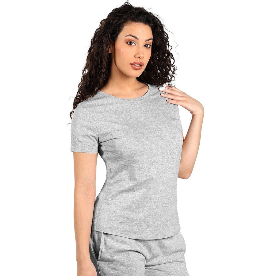 TERRA LADY, organic cotton t-shirt, 150 g/m2, ash