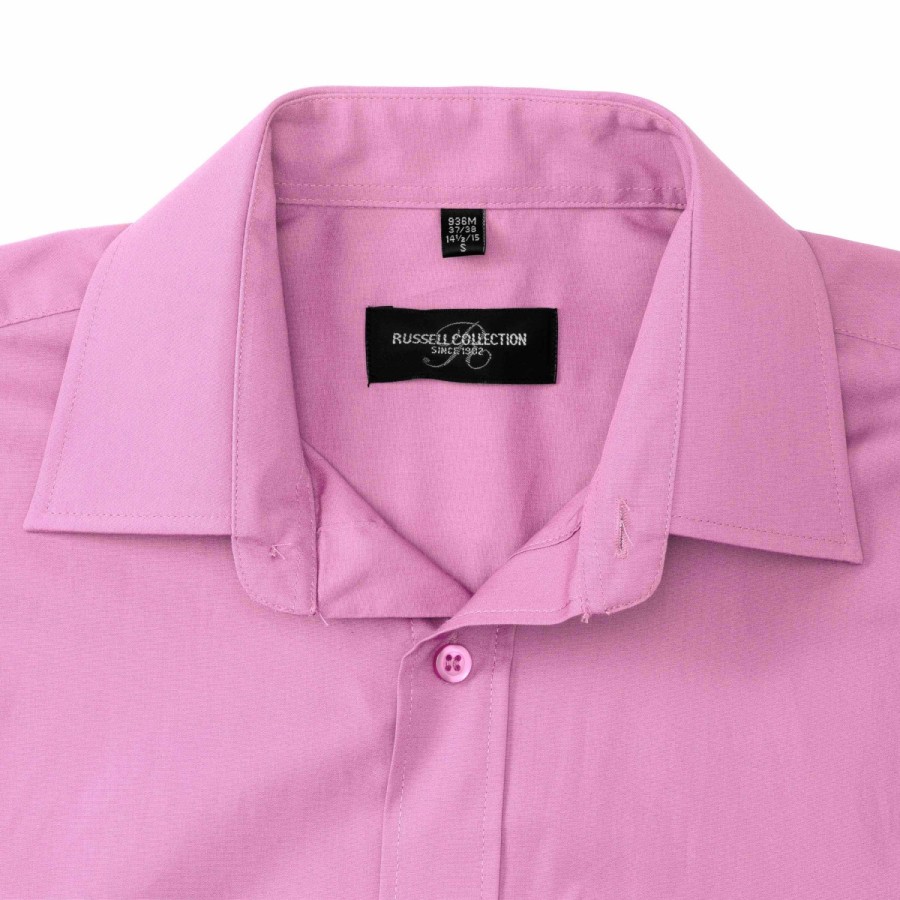 Men's LS Cot Pln Shirt