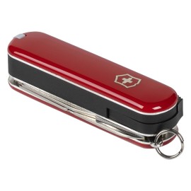 VICTORINOX NAIL CLIP, multifunctional knife with 8 functions, red