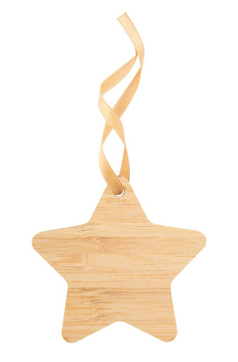 BooCard Christmas card, star