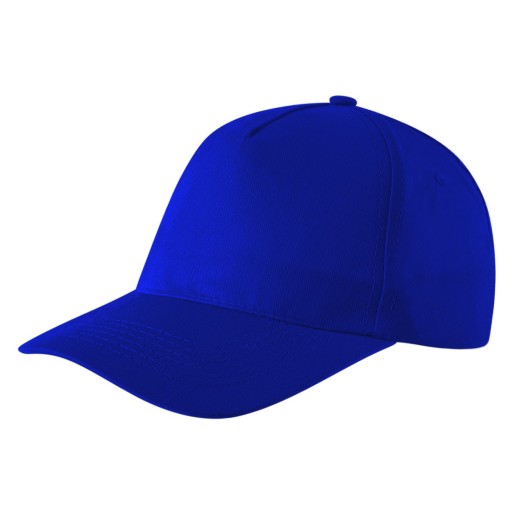 DEBBI, cap, 5 panels, royal blue