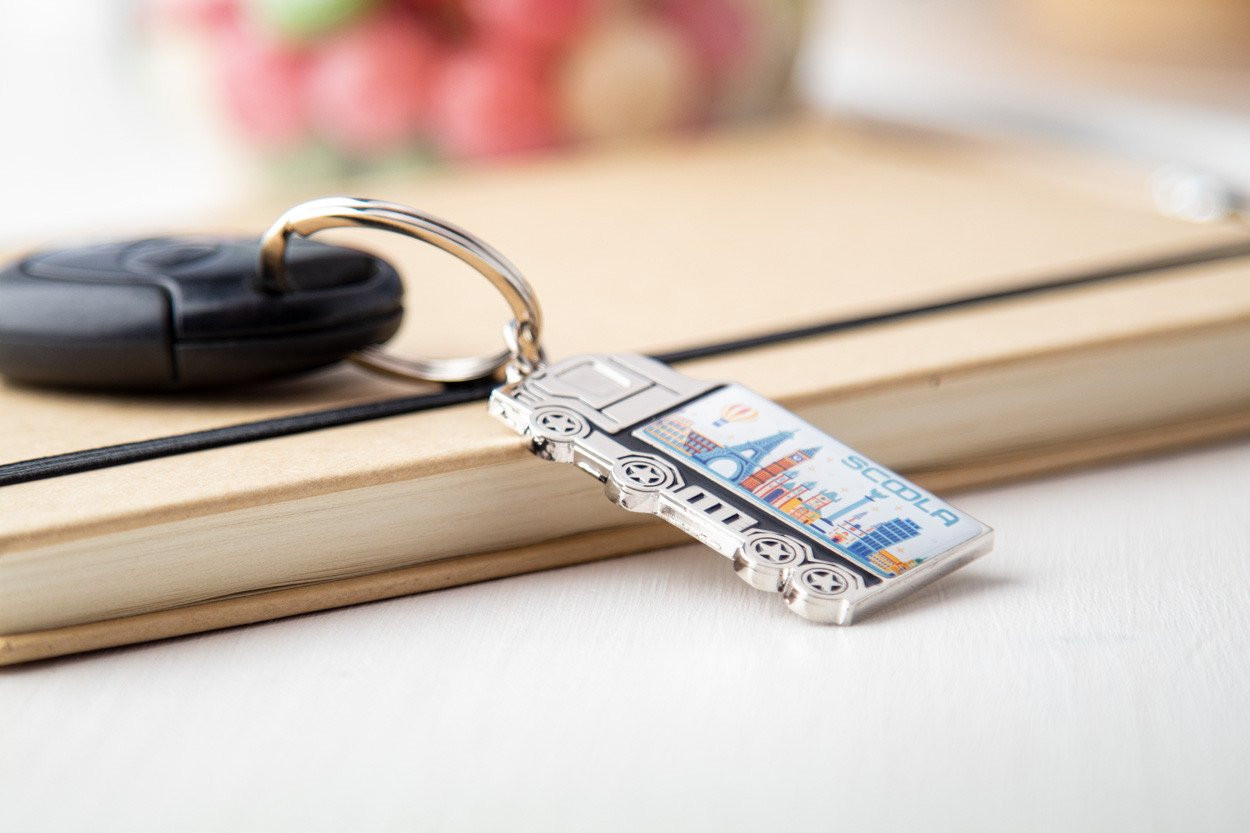 Basset truck keyring