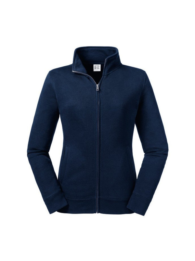 RUSSELL Ladies' Authentic Zip Up Sweatshirt, french navy, XS