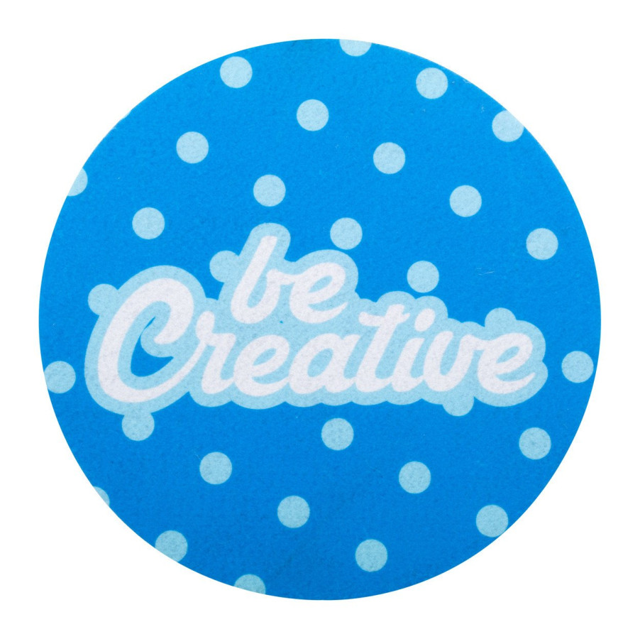 CreaFelt Cursor Round RPET mouse pad