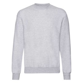 Fruit of the Loom, Classic Set-in Sweat, Men's Classic Sweatshirt, Ash Gray, 3XL