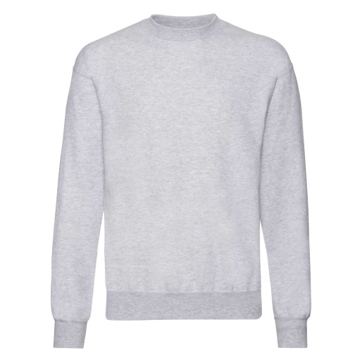 Fruit of the Loom, Classic Set-in Sweat, klasični muški duks, pepeljasto siva, 3XL