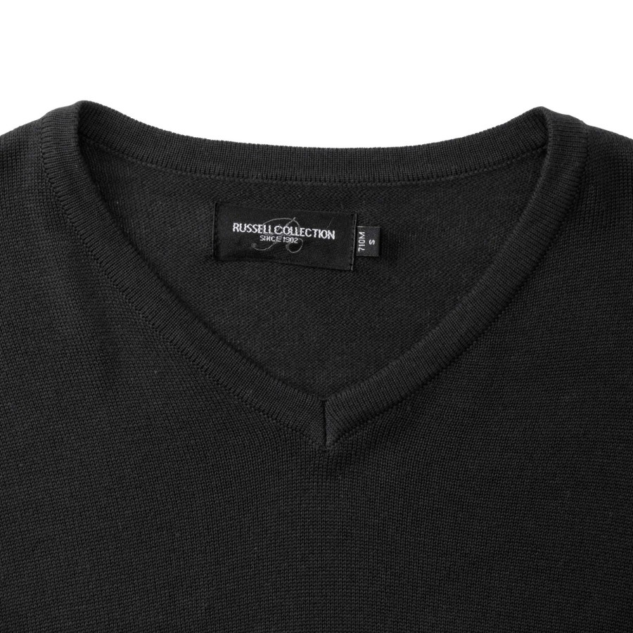 Men's Hooded V-neck Sweater