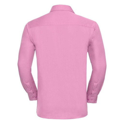 Men's LS Cot Pln Shirt