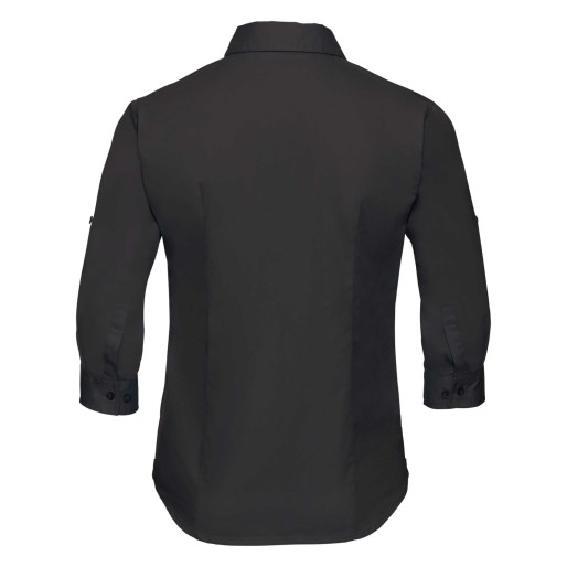 RUSSELL women's shirt with sleeves rolled up ROLL SLEEVE TWILL