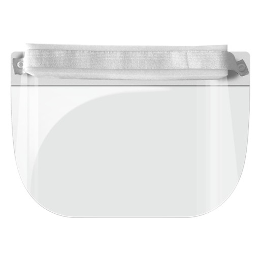 VIZOR, face shield, white