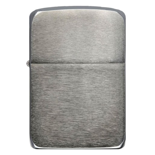 ZIPPO 24096, metalni upaljač u poklon kutiji, tamno metalni
