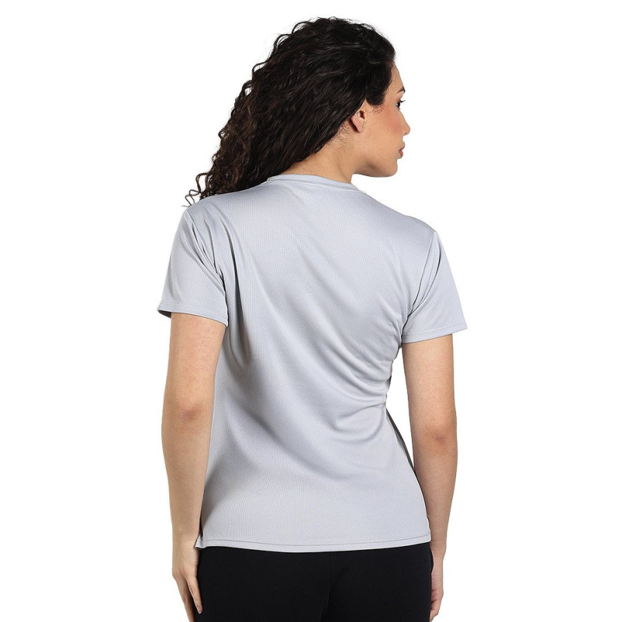 CROSSFIT LADY, women's t-shirt, 100% polyester, gray