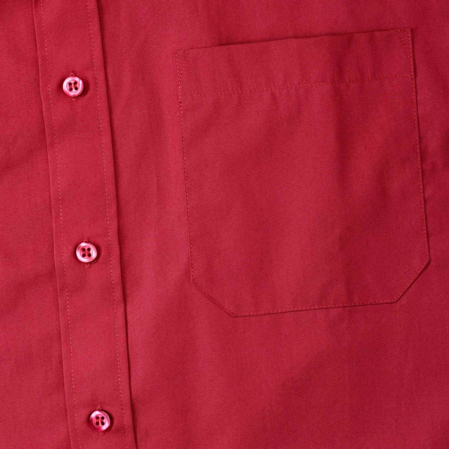 Men's LS Cot Pln Shirt