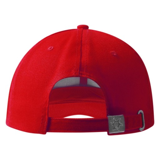 RUNNER, cap, 6 panels, red