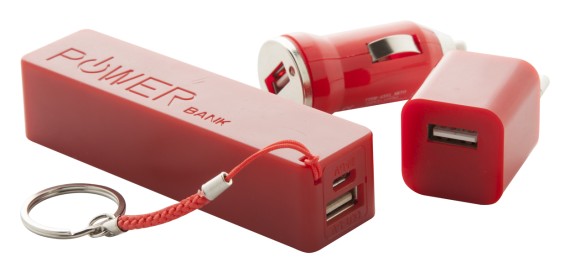 Rebex USB charger and power bank set