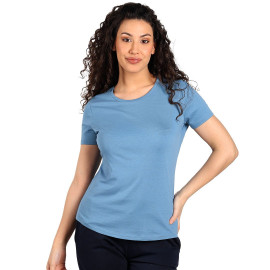 TERRA LADY, organic cotton t-shirt, 150 g/m2, sky blue
