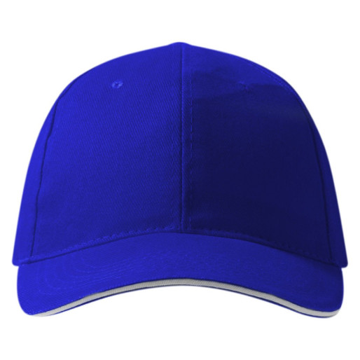 RUNNER, kačket, 6 panela, rojal plavi