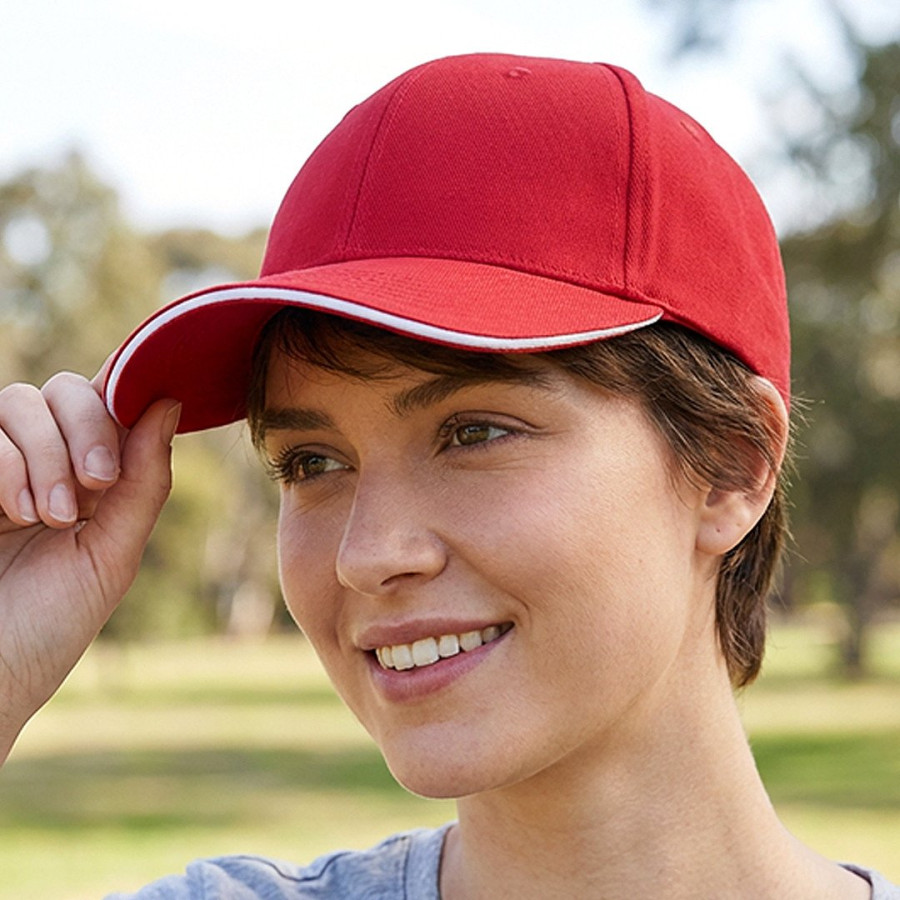 RUNNER, kačket, 6 panela, rojal plavi