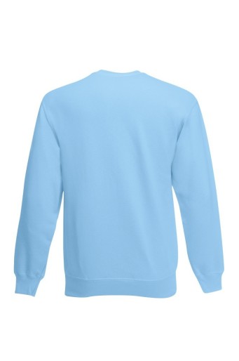 Fruit of the Loom, Classic Set-in Sweat, Men's Classic Hoodie, Sky Blue, L
