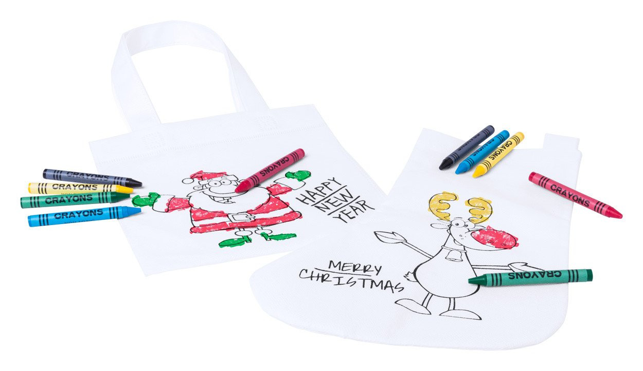 Wistick colouring shopping bag