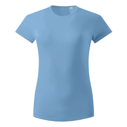 TERRA LADY, organic cotton t-shirt, 150 g/m2, sky blue