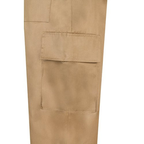 VL AINE. Pantalone od kepera sa više džepova (190g/m²), od pamuka (20%) i poliestera (80%)