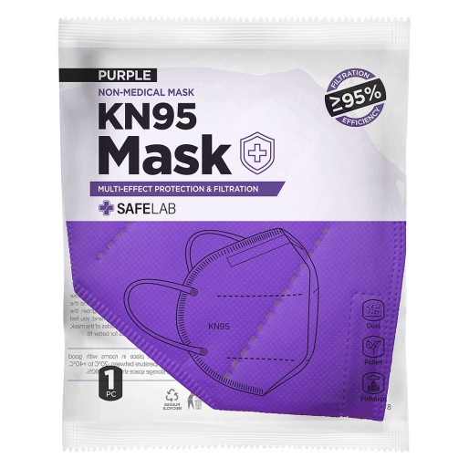 KN95, maska, ljubičasta