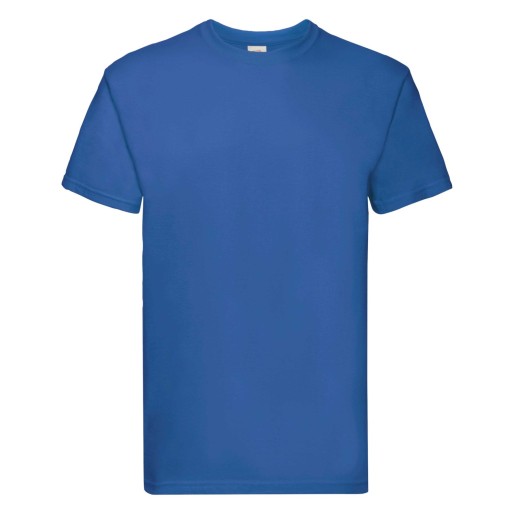 Fruit of the Loom, Super Premium, men's cotton T-shirt, orange, XL