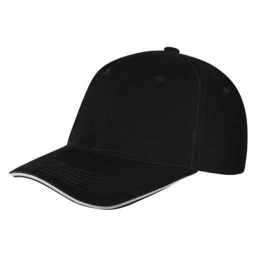 RUNNER, cap, 6 panels, black
