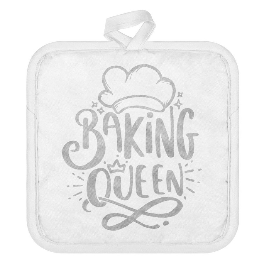 PEPPER PAD, potholder, white