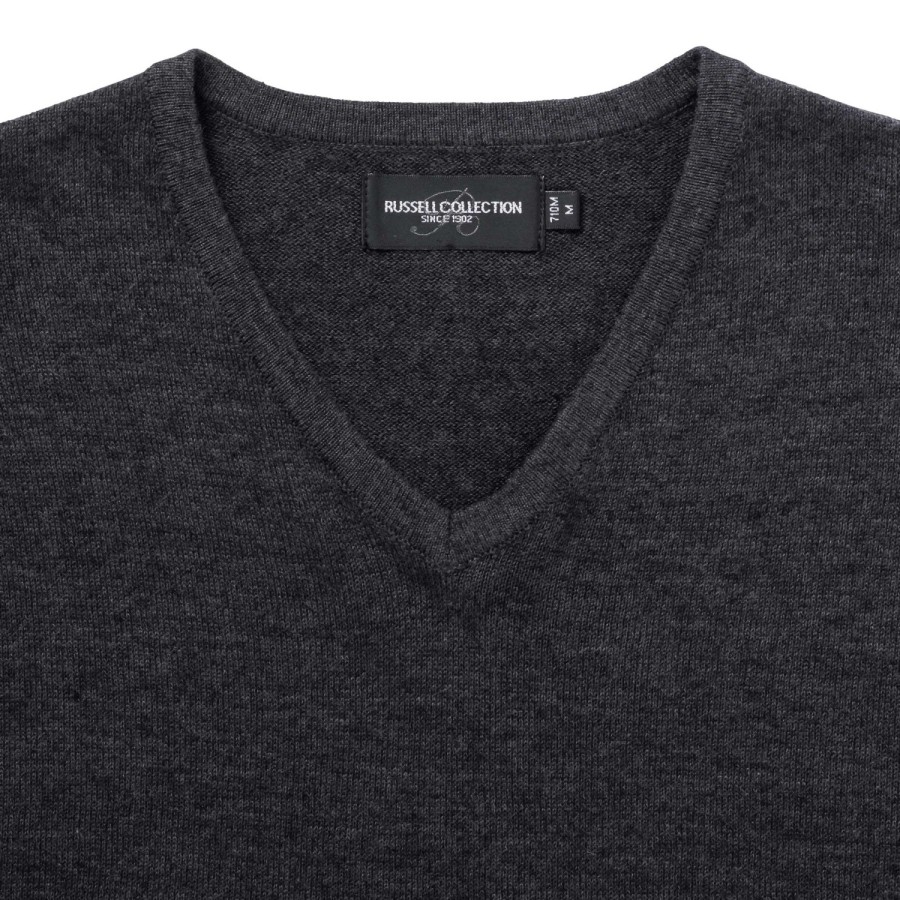 Men's Hooded V-neck Sweater