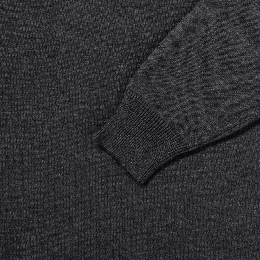 Men's Hooded V-neck Sweater
