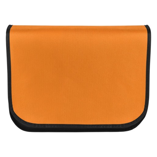 MESSENGER, biodegradable conference bag, orange