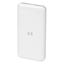 COMO W, pomoćna baterija, 8.000 mah, bežično punjenje, bela