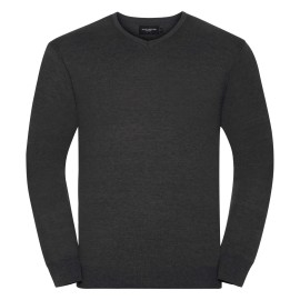 Men's Hooded V-neck Sweater