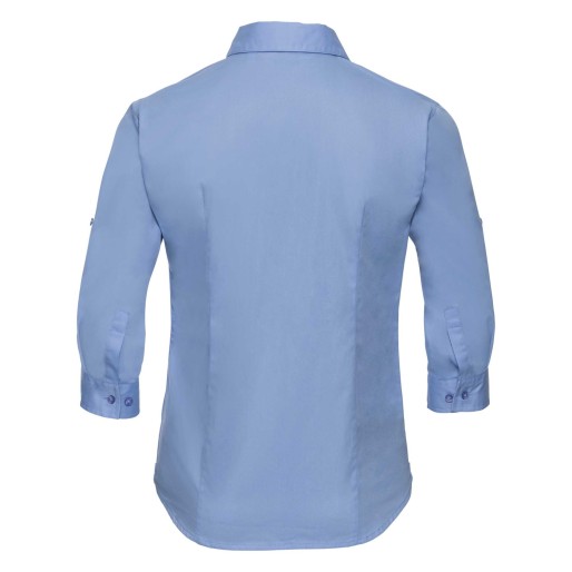 RUSSELL women's shirt with sleeves rolled up ROLL SLEEVE TWILL