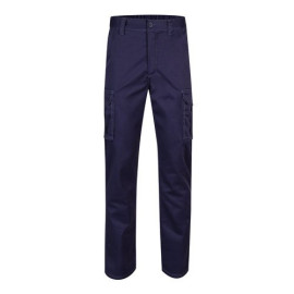 VL PAN. Multi-pocket stretch trousers (290g/m²), in cotton (46%), EME (38%) and polyester (16%)