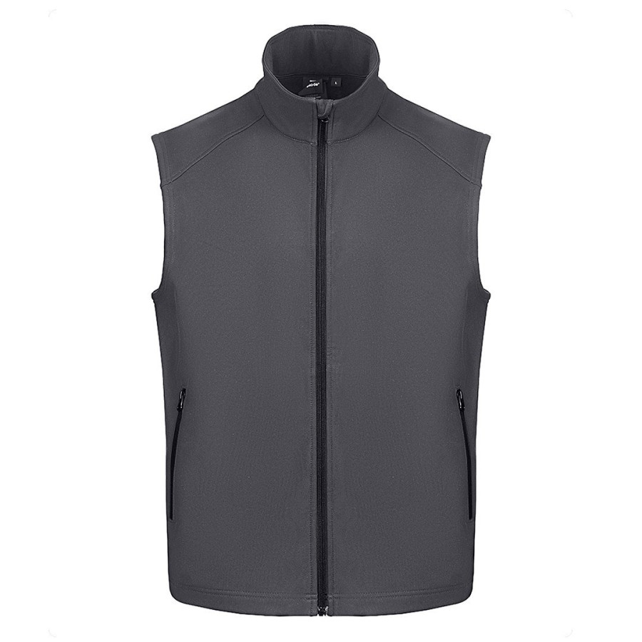 BEST NEO VEST, softshell prsluk, tamno sivi