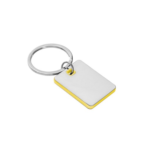 BECKET. Metal and ABS keyring
