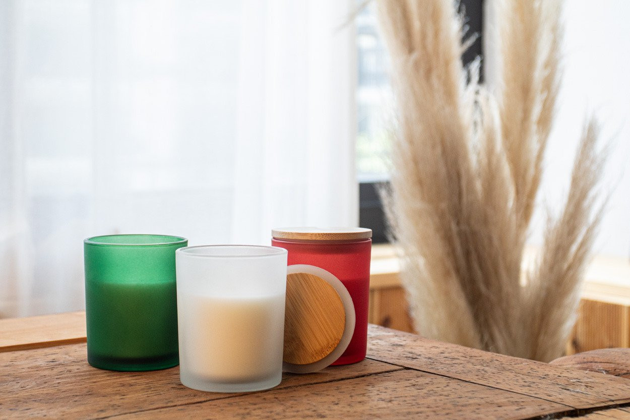 Daizu candle, cinnamon