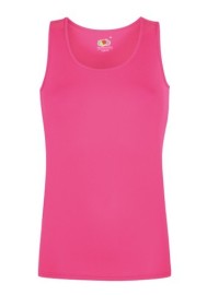 Fruit of the Loom, Ladies Performance Vest, sportska atlet majica za žene, fuksija,,L