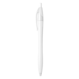 521, plastic ball pen, white