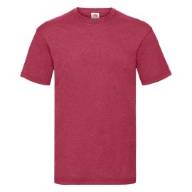 Fruit of the Loom, Valueweight, Men's Cotton T-shirt, Retro Melon Red, XL