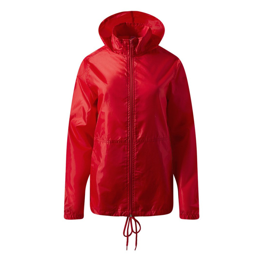 RIVER, unisex windbreaker, red