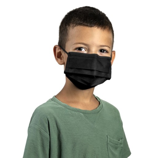 DFM KIDS 10, disposable face mask for kids, black