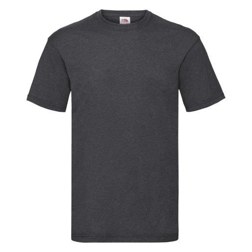 Fruit of the Loom, Valueweight, Men's Cotton T-shirt, Dark Ash Gray, 2XL