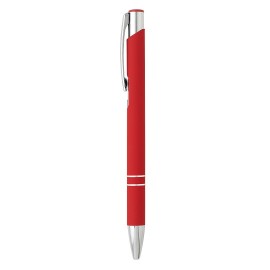 OGGI SOFT, metal ball pen, red