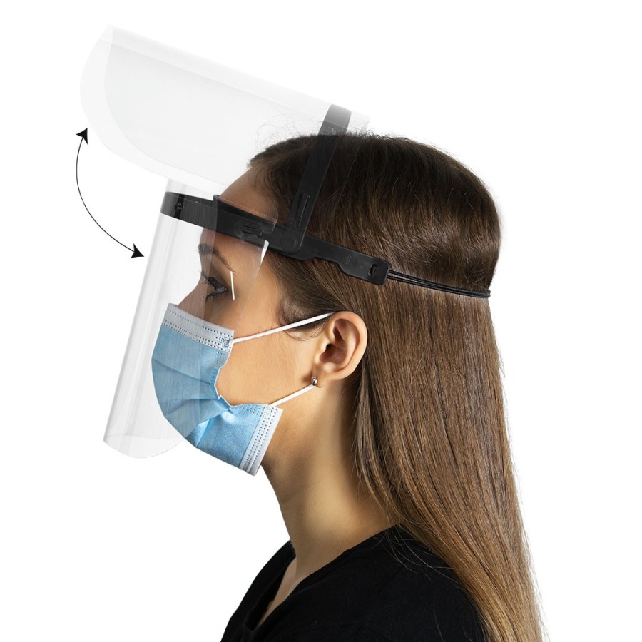 VIZPRO, zaštitni vizir, crni